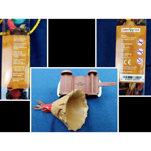 Wild West Toob Hand Painted Figures Educational Home school 11 Miniature Collect - Picture 12 of 12